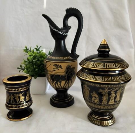 Greek 24k Gold Vase - Etsy