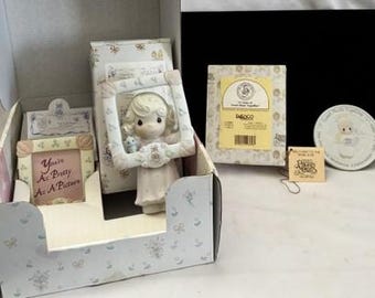 Vintage Enesco Precious Moments Collection "You are Pretty as a Picture" Kit- 15 Years of Tweet Music Together-Collector- w/Original Boxes