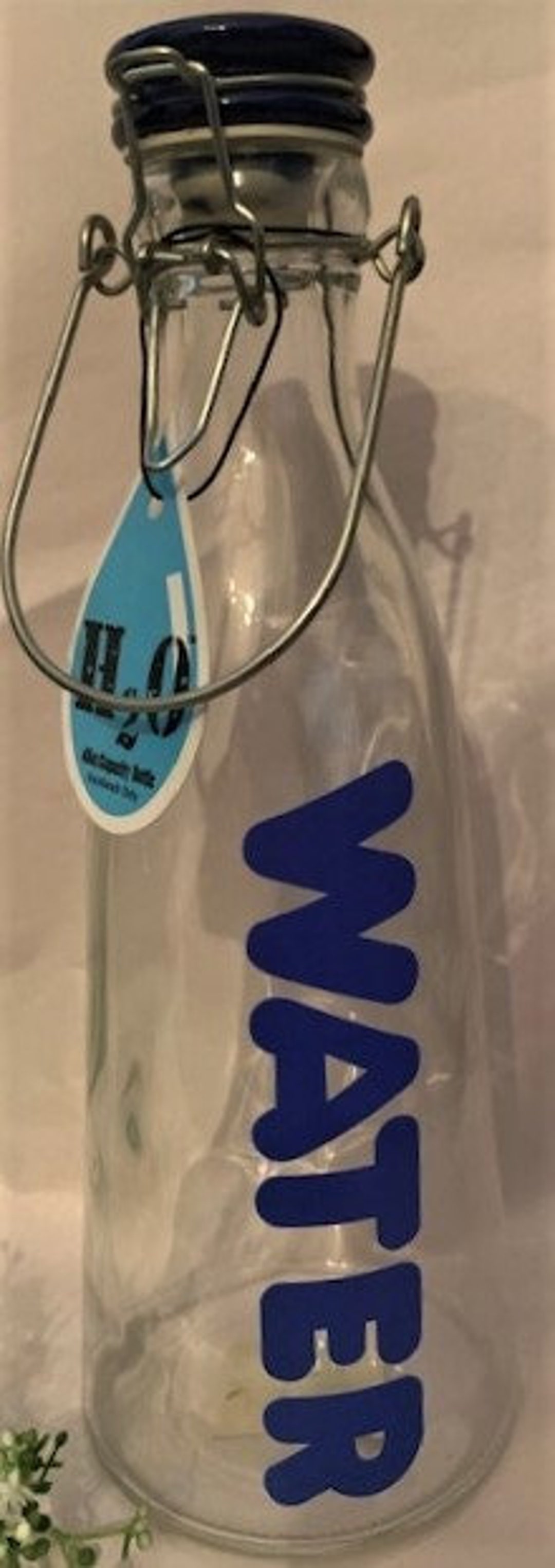 Transparent Glass Water Jug