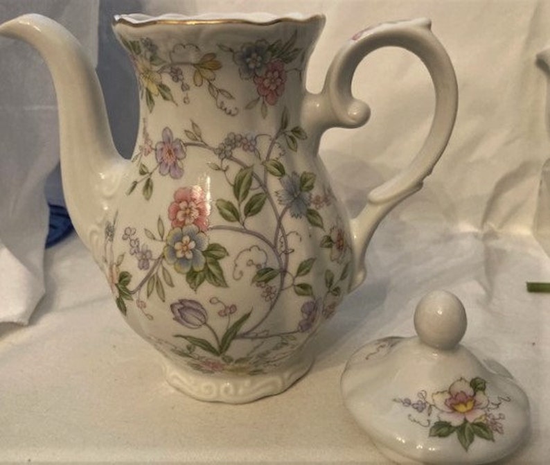 Vintage Porcelain Tea Pots Collection Andrea by Sadek Etsy