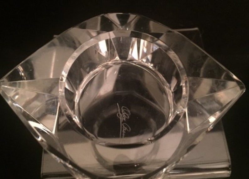 OLEG CASSINI Crystal Votive Tealight Candle Holder Sedona Etsy