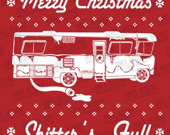 SVG Shitter Full, Ugly Sweater, Clark Griswold, Cousin Eddie, Christmas Vacation, Instant Download, Silhouette Cameo Cricut