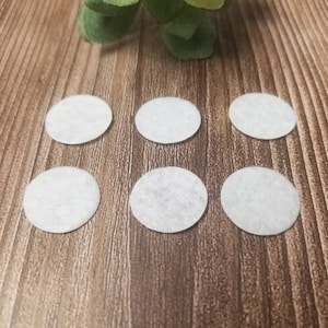 Small Felt Pad Refills for round Flat Diffuser Lockets