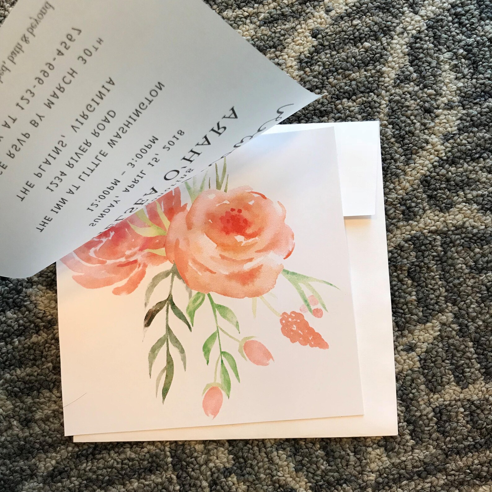 Set of 25 Custom Bridal and Baby Shower Invitations Vellum Etsy