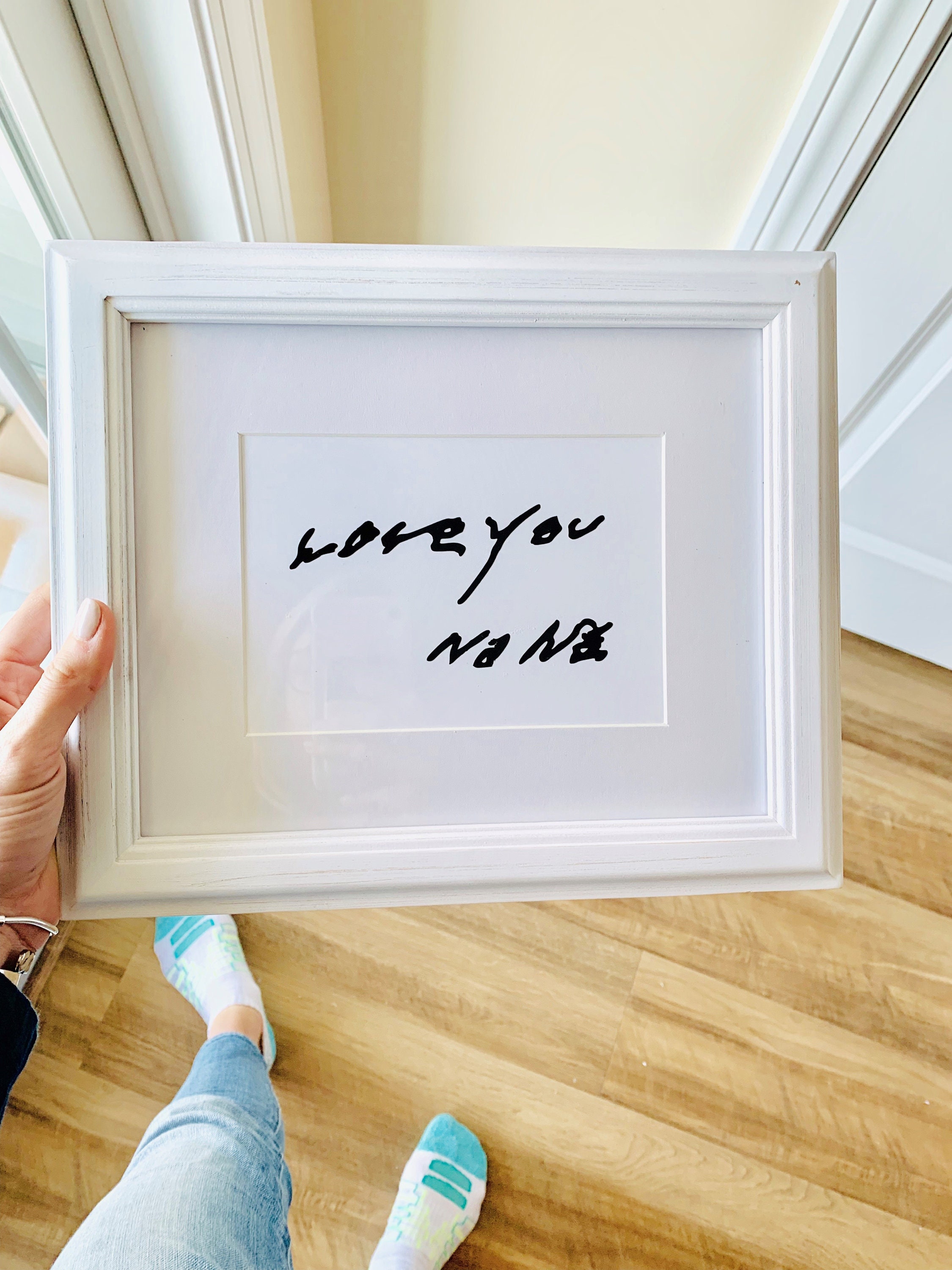 Personalized Gift with Actual Handwriting Free Shipping. Etsy