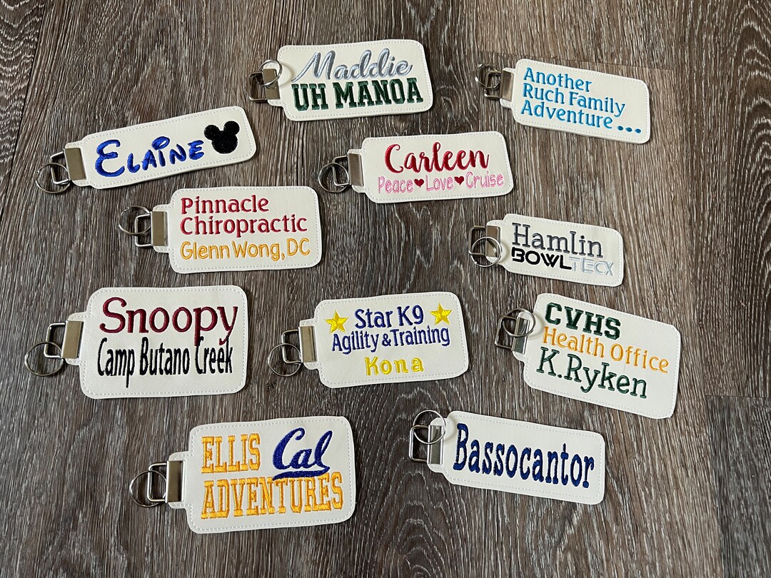Custom Instrument Case Tags Custom and Personalized Vinyl Tags - Luggage, Backpack, Instrument ...