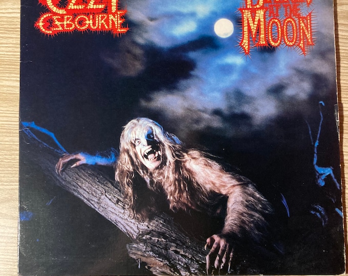 Ozzy Osbourne Vinyl Record Album "Bark at the Moon"