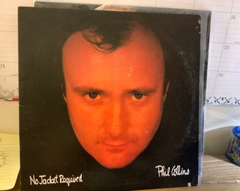 Phil Collins No Jacket Required Vinyl Record