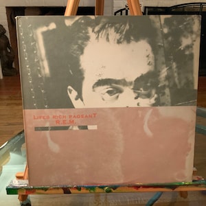 R.E.M. vinyl record album “Life’s Rich Pageant”