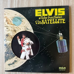Elvis "Aloha from Hawaii via satellite" Vinyl Record Album