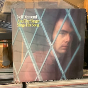 Neil Diamond Vinyl record “The Singer Sings His Song”
