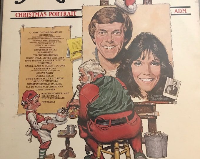 The Carpenters Vinyl Record Album "Christmas Portrait"
