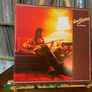 Eric Clapton vinyl record album “Backless”