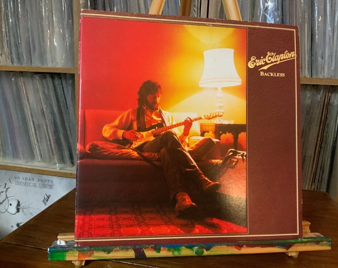 Eric Clapton vinyl record album “Backless”