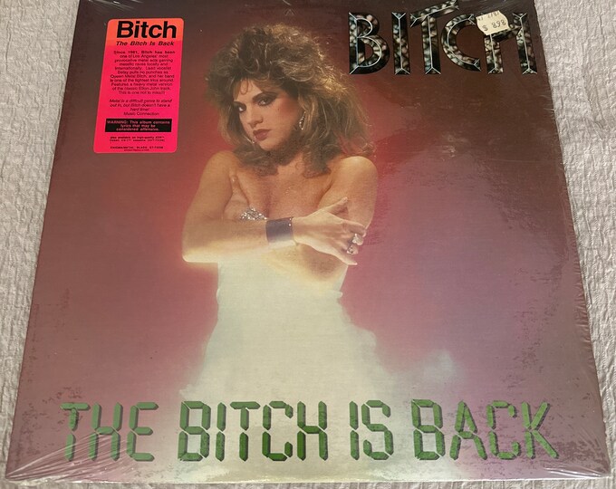 Bitch vinyl record album "The Bitch is Back"