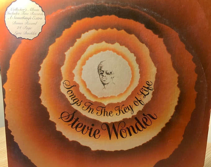 Stevie Wonder Vinyl Record Album “Songs in the key of life “