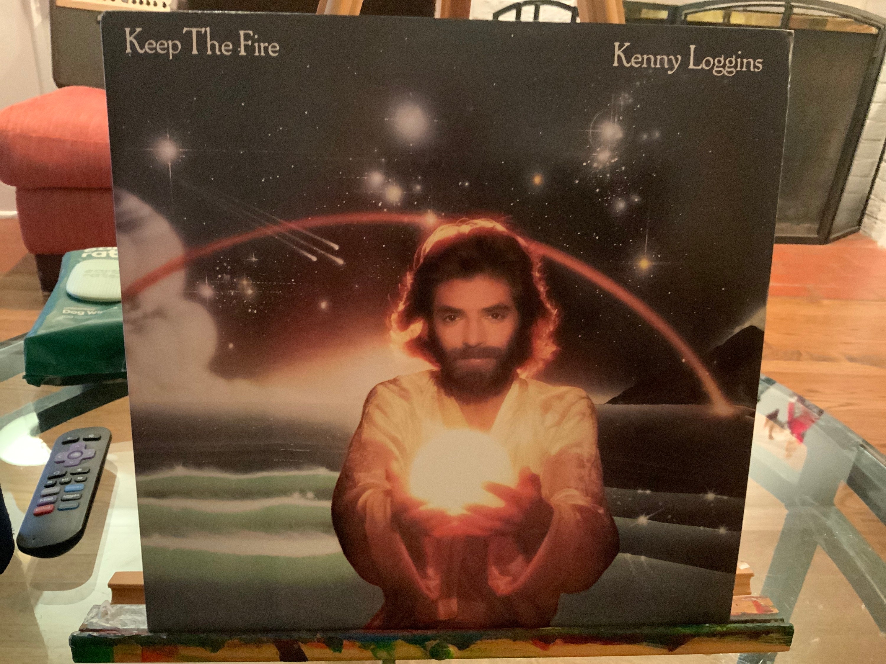 Kenny Logins Vinyl Record Album “keep the Fire” - Etsy
