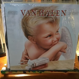 Van Halen vinyl record album “1984”