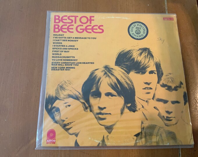 Bee Gees vinyl record album “Best of Bee Gees”