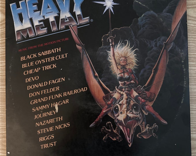 Heavy Metal Soundtrack Vinyl Record, 1981 Double Album