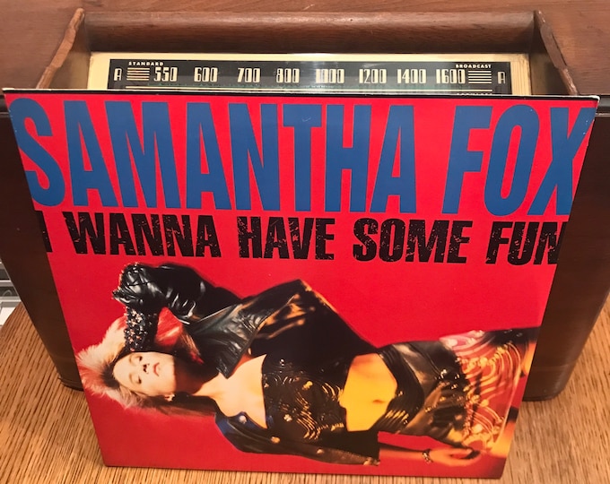 Samantha Fox Vinyl Record album "I Wanna Have Some Fun"