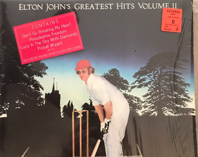 Elton John's Greatest Hits Volume 2, vinyl record album