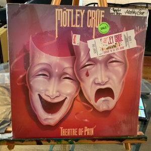 Motley Crue vinyl record album “Theatre of Pain”