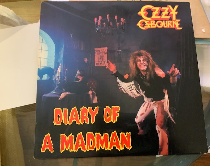 Ozzy  Ozbourne Vinyl Record Album "Diary of a Madman"