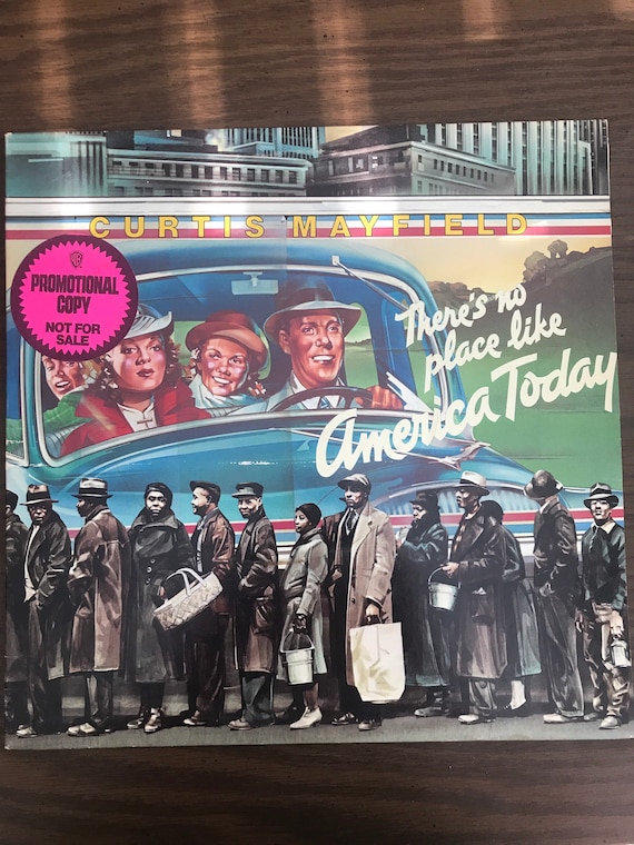 Curtis Mayfield Vinyl Record Album 
