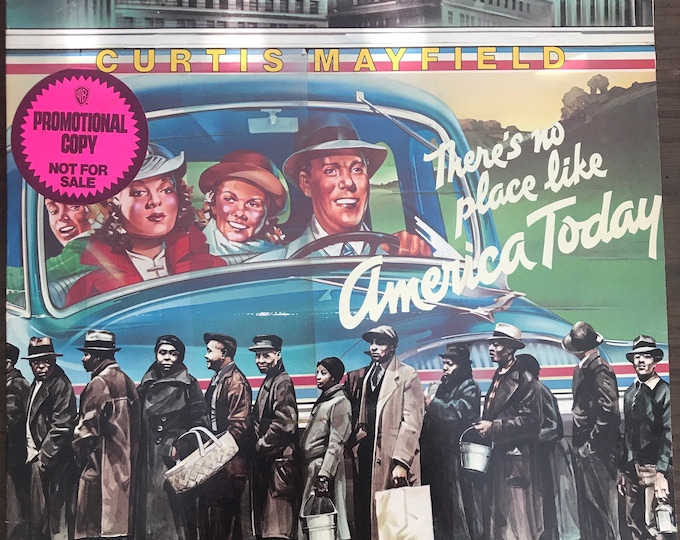 Curtis Mayfield Vinyl Record Album "America Today"