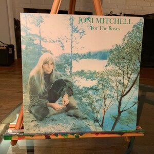 Joni Mithcell vinyl record album “For The Roses”