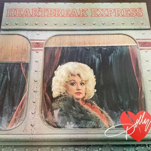Dolly Parton vinyl record album “Heartbreak Express”
