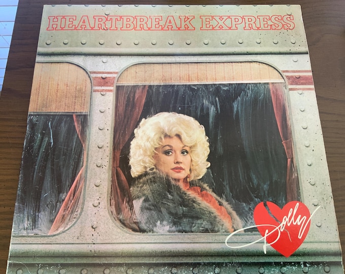 Dolly Parton vinyl record album “Heartbreak Express”
