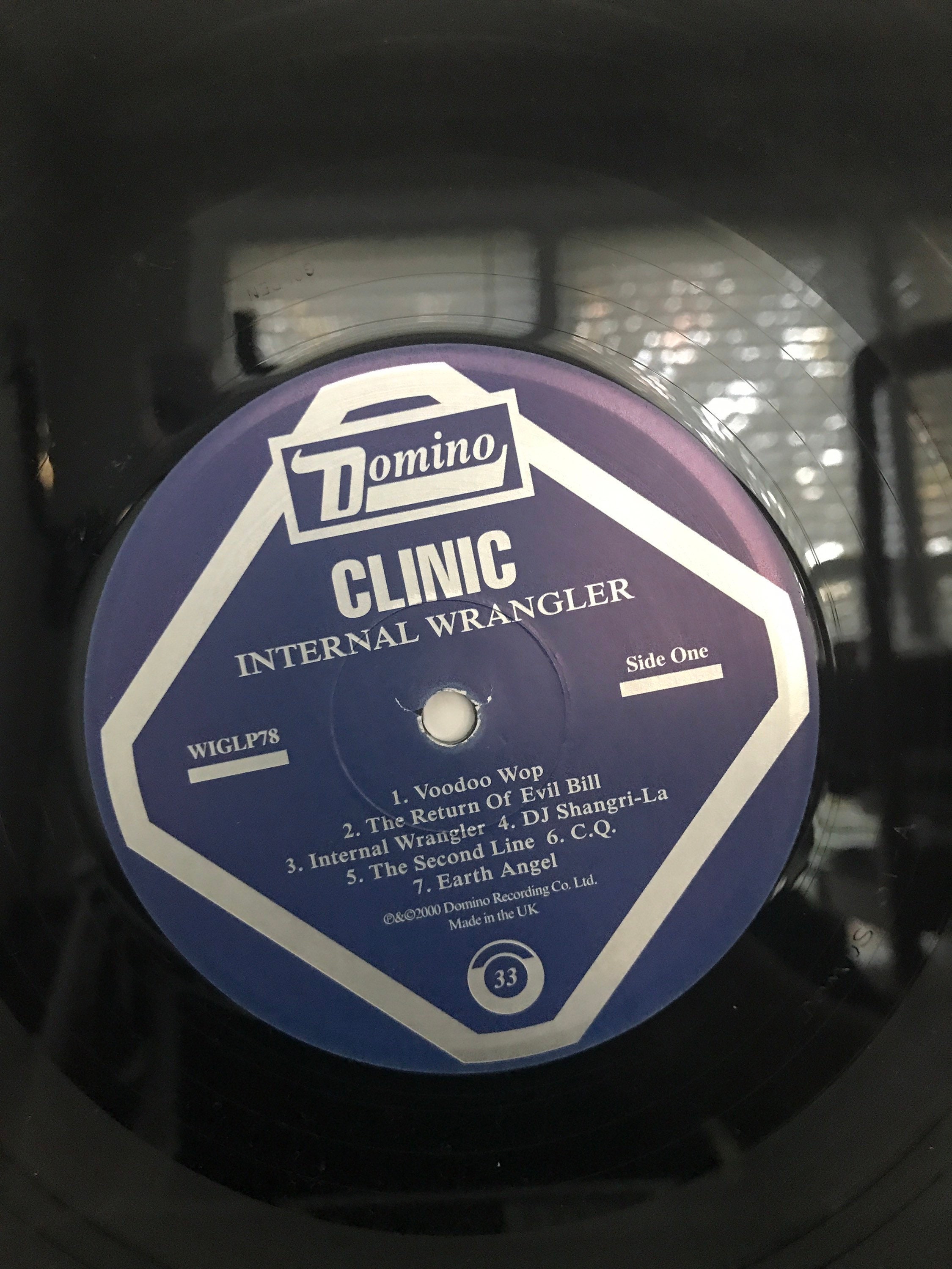Clinic Vinyl Record Album internal Wrangler - Etsy Australia