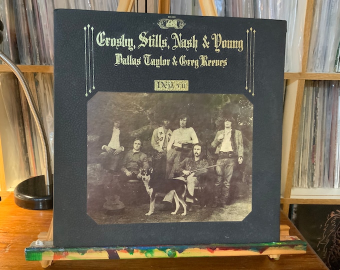 Crosby Stills And Nash vinyl record album “Deja Vu”