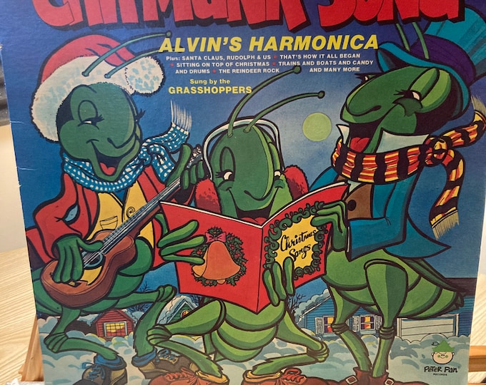 Chipmunks Vinyl Record Album "The Chipmunk Song"