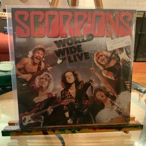 "Scorpions Vinyl LP ""World Wide Live"" versiegelt."
