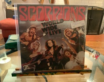 Scorpions vinyl record album “World Wide Live” sealed