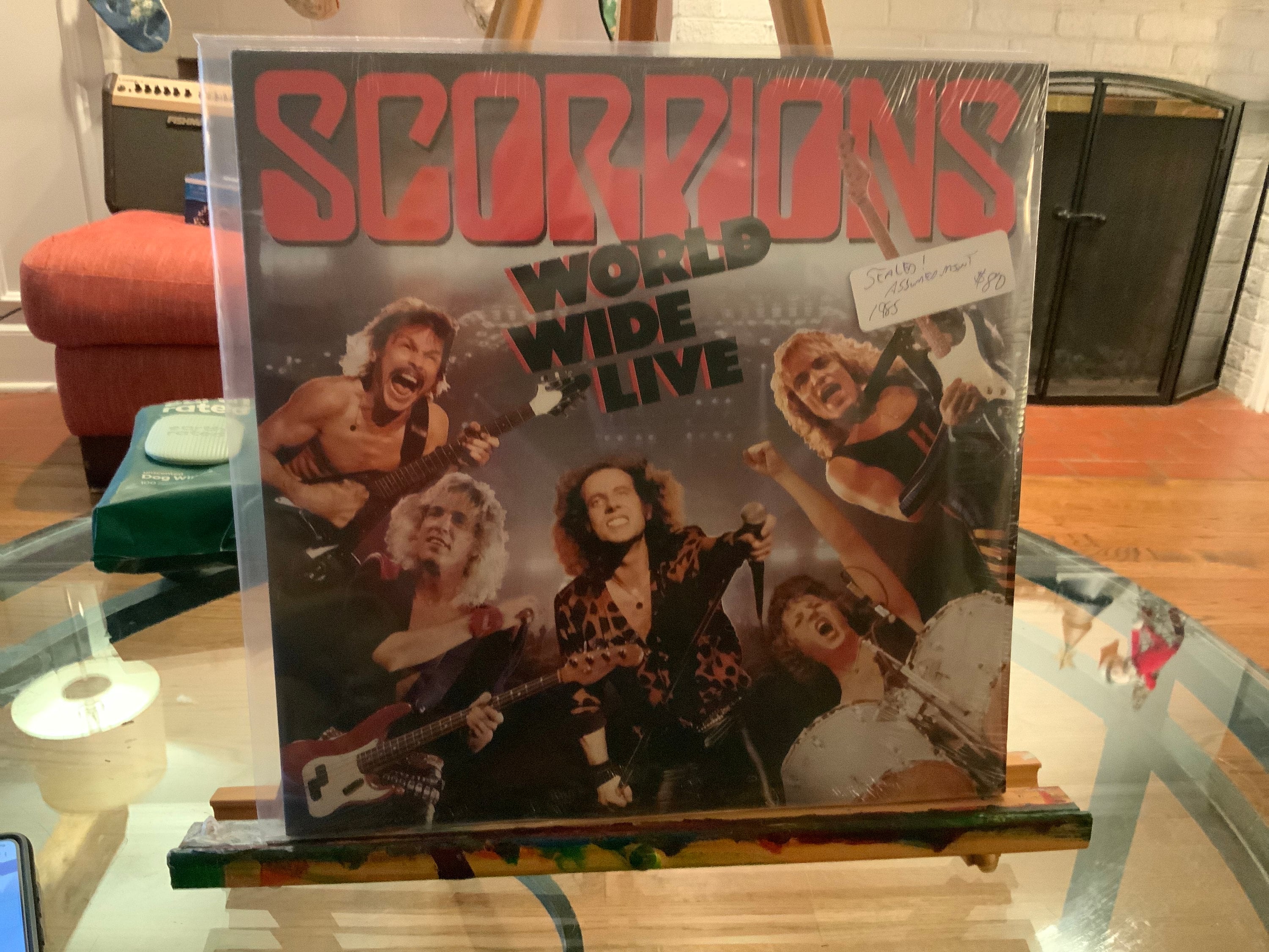 Scorpions Vinyl Record Album “world Wide Live” Sealed - Etsy
