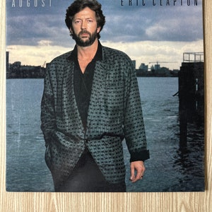 Eric Clapton Vinyl Record Album &quot;August&quot;