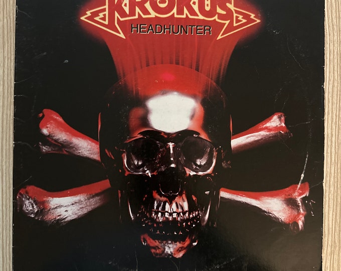 Krokus Vinyl Record Album  Headhunter