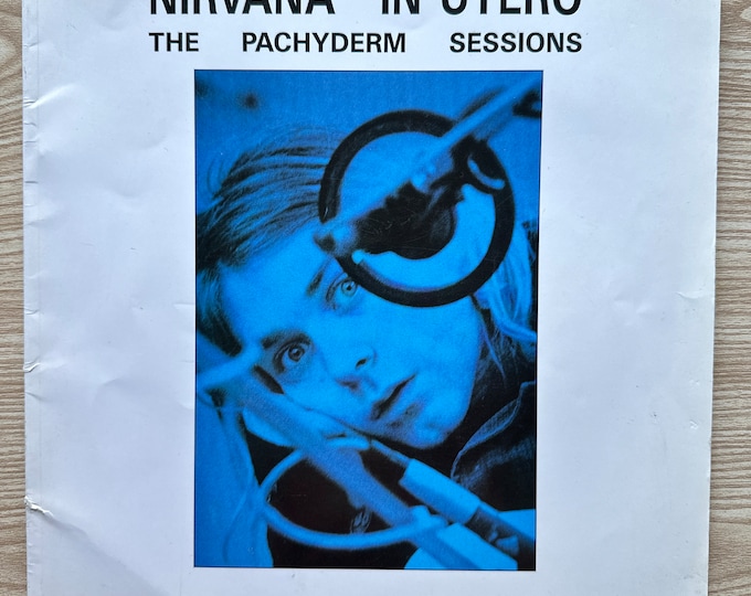 Nirvana In Utero Photo Book "The Pachyderm Sessions"