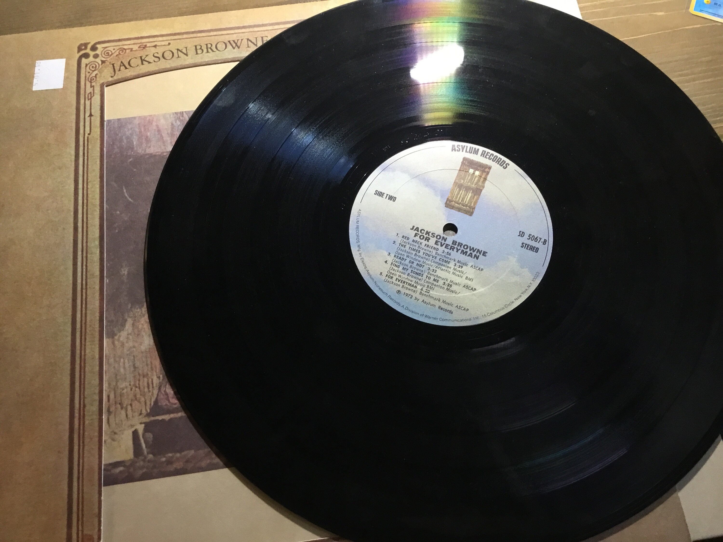 Jackson Browne for Everyman 1973 VINTAGE LP Etsy UK