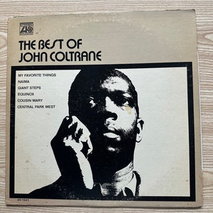 John Coltrane Schallplatten-Album &quot;&quot;The Best of John Coltrane&quot;&quot;Atlantique 1970.&quot;