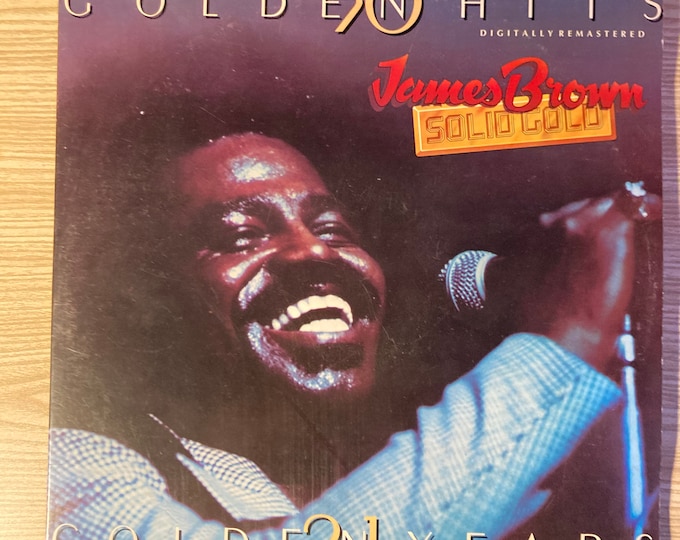 James Brown Vinyl Record Album "Solid Gold"