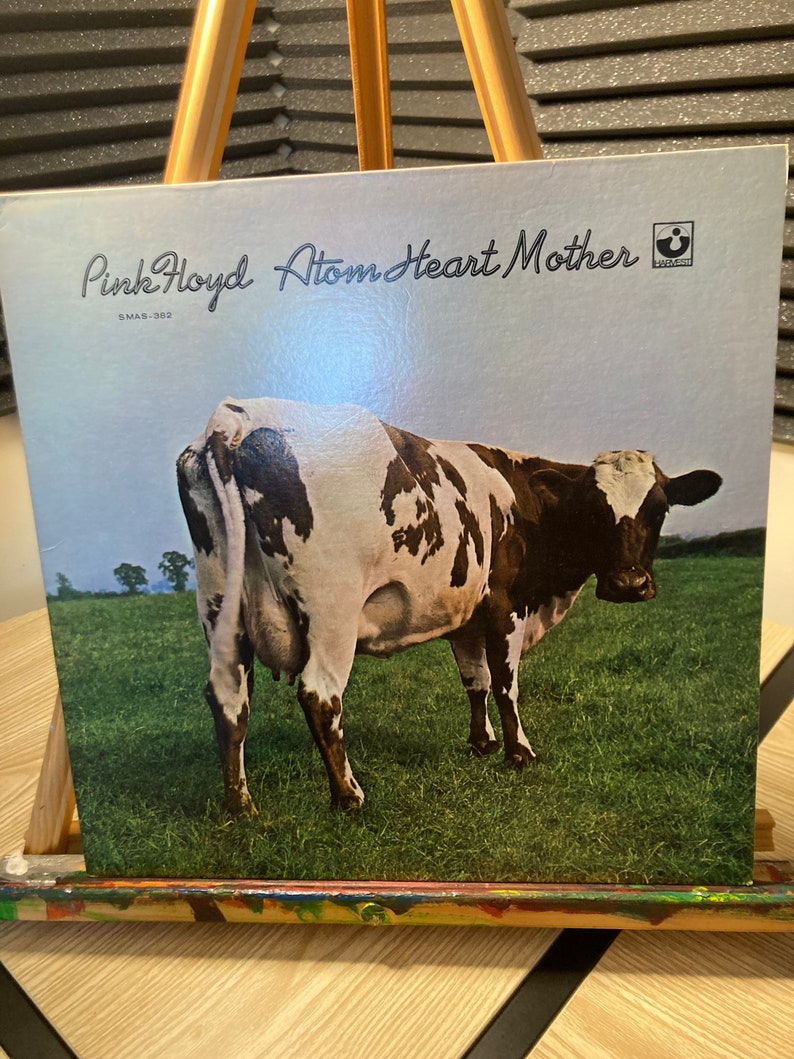 Pink Floyd Vinyl Record Album Atom Heart Mother image 1