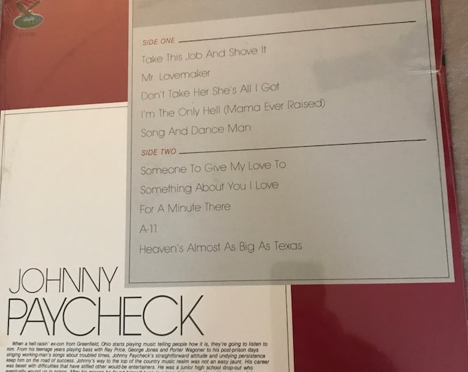 Johnny Paycheck Vinyl Review Album "Golden Classics"