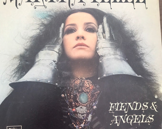 Martha Velez Vinyl Record Album "Fiends and Angels"