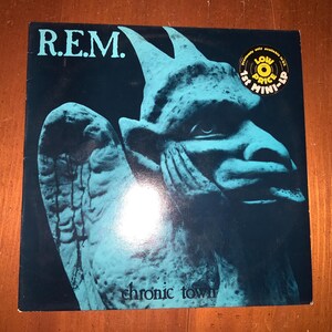 REM Vinyl Record Album "Chronic Town"