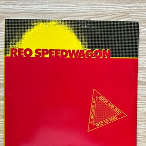 REO スピードワゴン ビニールレコードアルバム「A Decade of Rock and Roll 1979-1980」